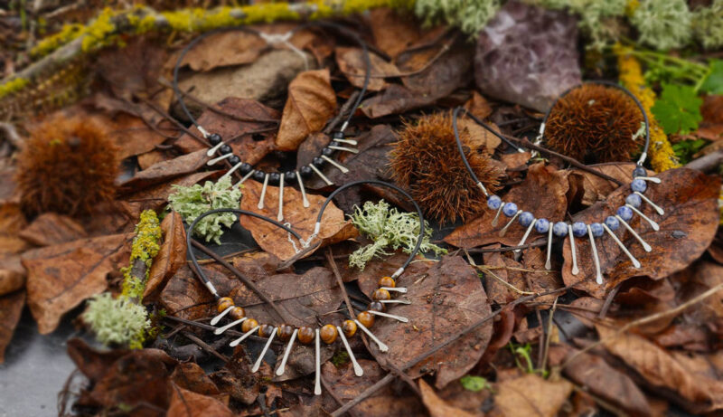 Joyería Artesanal Atávika. Colección NIlo.